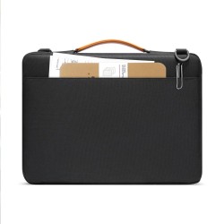 Tech-Protect Defender Bag for 15-16 Laptop - Black and Orange