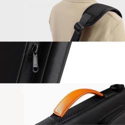 Tech-Protect Defender Bag for 15-16 Laptop - Black and Orange