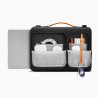 Tech-Protect Defender Bag for Laptop 13-14 - Black and Orange