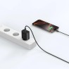 Tech-Protect NC20W USB-C 1-Port PD20W Wall Charger - Black