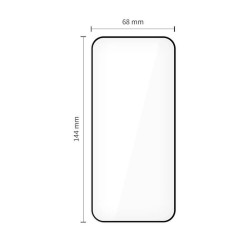 Tech-Protect Quick Set+ 2-pack tempered glass for iPhone 14 Pro - black