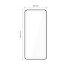 Tech-Protect Quick Set+ 2-pack tempered glass for iPhone 14 Pro - black