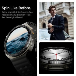 Spigen Bezel Tune Diver Cover for Samsung Galaxy Watch 8 44mm - Black