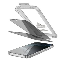 Tech-Protect Quick Set Spy+ Privacy Glass 2-pack for iPhone 16 Pro
