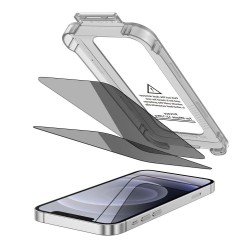 Tech-Protect Quick Set Spy+ Privacy Glass 2-pack for iPhone 12 / 12 Pro