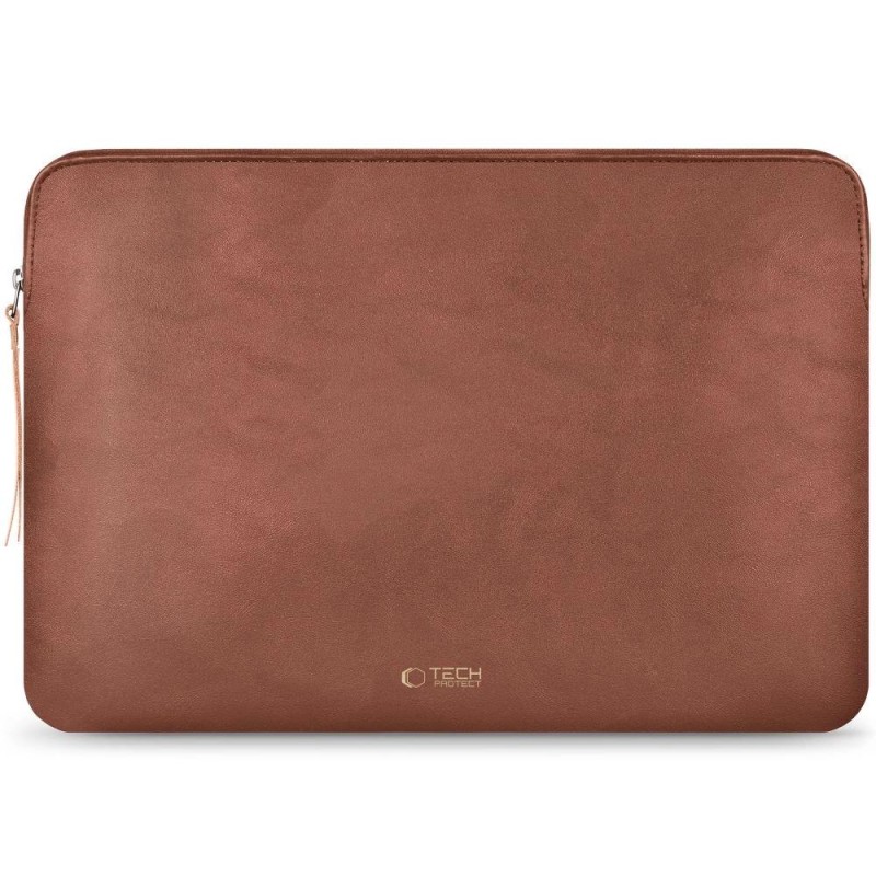 Tech-Protect Fleece Laptop Bag 15-16 - Brown
