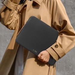 Tech-Protect Fleece Laptop Bag 15-16 - Black