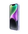 Nillkin CamShield Silky Silicone Case iPhone 14 Plus Case with Camera Protector Purple