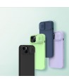Nillkin CamShield Silky Silicone Case iPhone 14 Plus Case with Camera Protector Purple