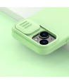 Nillkin CamShield Silky Silicone Case iPhone 14 Plus Case with Camera Protector Purple