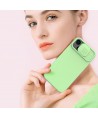 Nillkin CamShield Silky Silicone Case iPhone 14 Plus Case with Camera Protector Purple