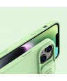 Nillkin CamShield Silky Silicone Case iPhone 14 Plus Case with Camera Protector Purple