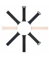 Dux Ducis Strap (Armor Version) Apple Watch SE Strap, 9, 8, 7, 6, 5, 4, 3, 2, 1 (41, 40, 38 mm) Silicone Magnetic Band Bracelet 