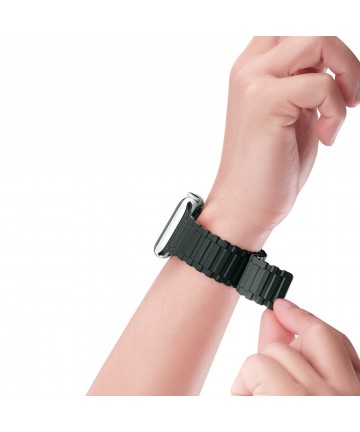 Dux Ducis Strap (Armor Version) strap Apple Watch Ultra, SE, 9, 8, 7, 6, 5, 4, 3, 2, 1 (49, 45, 44, 42 mm) silicone magnetic str
