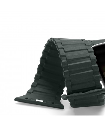 Dux Ducis Strap (Armor Version) strap Apple Watch Ultra, SE, 9, 8, 7, 6, 5, 4, 3, 2, 1 (49, 45, 44, 42 mm) silicone magnetic str