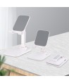 Wozinsky Desk Phone Stand Tablet Stand Foldable White (WFDPS-W1)