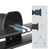 Wozinsky WCT5-6S4Y Car Holder with Qi/MagSafe 15W Inductive Charger for Air Vent - Black