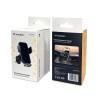 Wozinsky WEDZ-3Y8S clamp car holder with 15W inductive charger for phone on the air vent - black