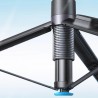 Selfie stick Wozinsky WRZP1 with automatically extendable legs, tripod function, 1.7m - black