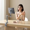 Wozinsky WTY0YS1 magnetic holder, 360° rotating, solid, for phone and tablet - gray