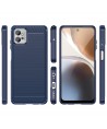 Carbon Case case for Realme C31 flexible silicone carbon cover black