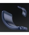 Carbon Case case for Realme C31 flexible silicone carbon cover black