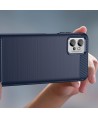 Carbon Case case for Realme C31 flexible silicone carbon cover black