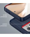 Carbon Case case for Realme C31 flexible silicone carbon cover black