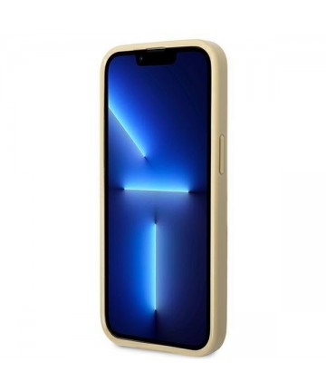 Guess Glitter Script Case for iPhone 14 Pro - Gold