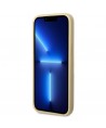 Guess Glitter Script Case for iPhone 14 Pro - Gold
