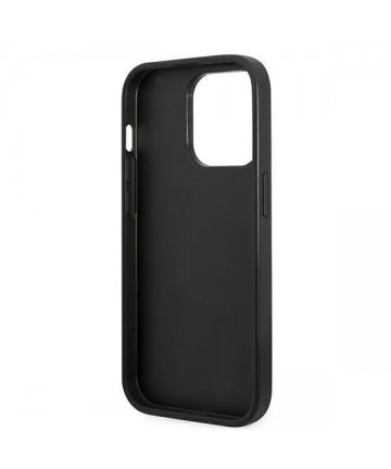 Guess Glitter Script Case for iPhone 14 Pro - Black