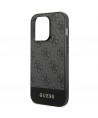 Guess GUHCP14XG4GLGR iPhone 14 Pro Max 6.7" grey/grey hard case 4G Stripe Collection