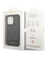 Guess GUHCP14XG4GLGR iPhone 14 Pro Max 6.7" grey/grey hard case 4G Stripe Collection