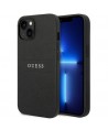 Guess Saffiano Strap Case for iPhone 14 Plus - Black