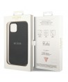 Guess Saffiano Strap Case for iPhone 14 Plus - Black