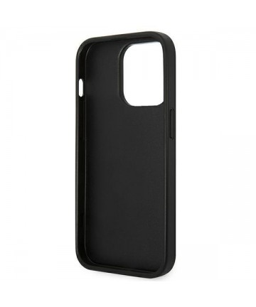 Karl Lagerfeld Saffiano Choupette Head Patch case for iPhone 14 Pro - silver