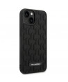 Karl Lagerfeld 3D Monogram Case for iPhone 14 Plus - Black