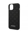 Karl Lagerfeld 3D Monogram Case for iPhone 14 Plus - Black
