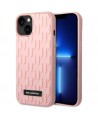 Karl Lagerfeld 3D Monogram Case for iPhone 14 Plus - Pink