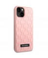 Karl Lagerfeld 3D Monogram Case for iPhone 14 Plus - Pink