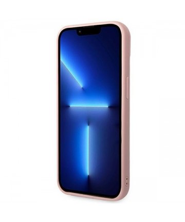 Karl Lagerfeld 3D Monogram Case for iPhone 14 Plus - Pink