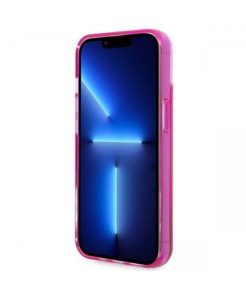 Karl Lagerfeld Liquid Glitter Elong Case for iPhone 14 Plus - Pink