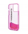 Karl Lagerfeld Liquid Glitter Elong Case for iPhone 14 Pro - Pink