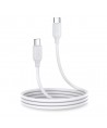 Joyroom Long-Lasting Series A9 USB-C / USB-C PD QC cable 60W 3A 1m - white