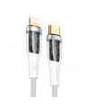 Joyroom Star-Cloud Series A3 USB-C / Lightning Cable 20W 1.2m with Smart Switch - White