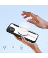 Dux Ducis Skin X Pro Case iPhone 14 Plus Magnetic MagSafe Flip Case Black