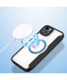 Dux Ducis Skin X Pro Case iPhone 14 Plus Magnetic MagSafe Flip Case Black