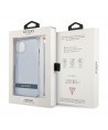 Guess GUHCP13SHTSGSB iPhone 13 mini 5,4 "blue / blue hardcase Translucent Stap