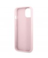 Guess GUHCP13SPSASBPU iPhone 13 mini 5,4 "purple / purple Saffiano Hot Stamp & Metal Logo