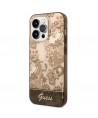 Guess GUHCP14LHGPLHC iPhone 14 Pro 6.1" ocher hardcase Porcelain Collection